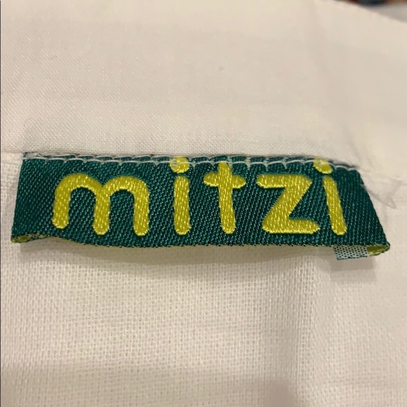 Mitzi white floral appliqué midi circle skirt - Picture 7 of 7